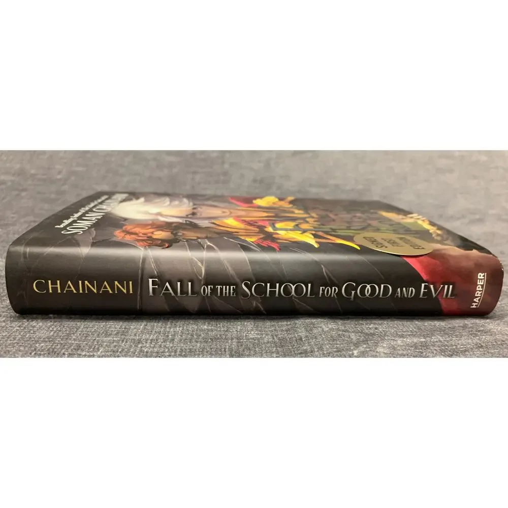 SIGNED  First Edition - Fall of the School For Good and Evil - Soman Chainani